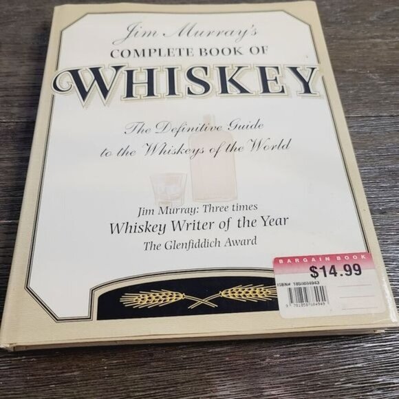 Jim Murray's Complete Book of Whiskey Definitive Guide to World Whiskey Book - Picture 1 of 12